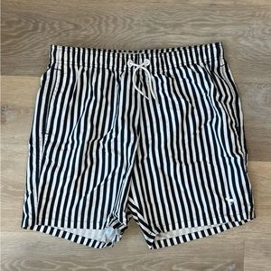 Abercrombie and Fitch men’s striped bathing suit swim trunk